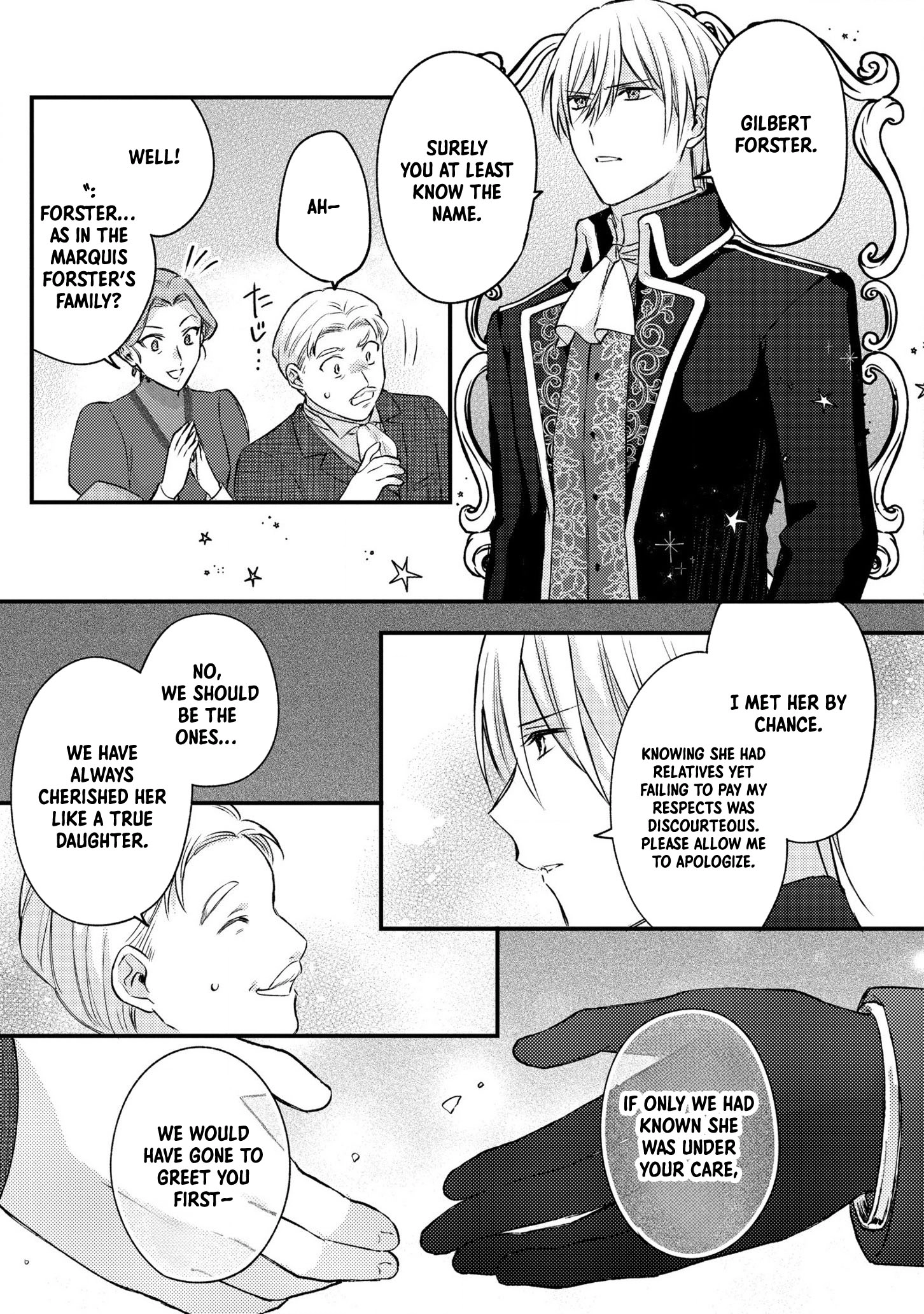 Suterare Danshaku Reijou wa Kuro Kishi-sama no Okiniiri Chapter 13 - . Page 4